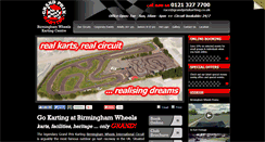 Desktop Screenshot of grandprixkarting.co.uk